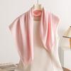 Elegant Elastic Satin Square Scarf Fashion Versatile Women Neck Scarf