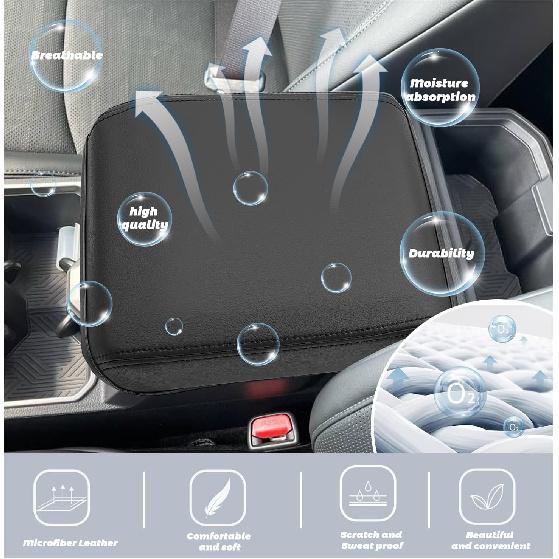 SHAOHAO for 2024 2025 Toyota Tacoma Center Console Cover, for 2024 2025 Toyota Tacoma Accessories SR/SR5/TRD PreRunner/TRD Pro/Limited/Trailhunter