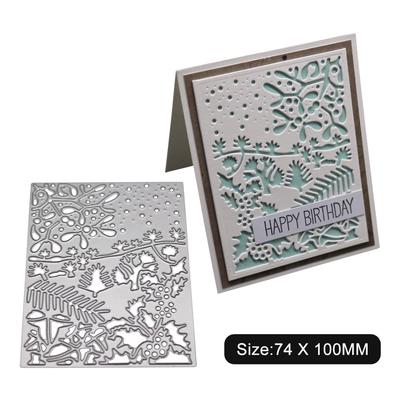 Irregular Frame Metal Silvery Stencil Embossing Cutting Dies For Diy Scrapbooking Paper Album Cards Making