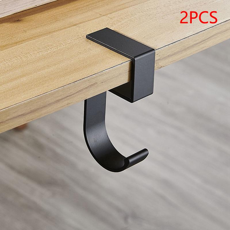 Adjustable Desk Edge Hook Without Punching Office Desktop Edge Hanging Bag Hook Student Backpack Storage Hanging Hook