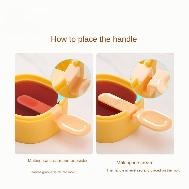 Ice-cream Moulds for Home Use To Make Popsicle Popsicle Ice Cream Sorbet Ice Cube Cheese Stick Silicone Grinder Homemade