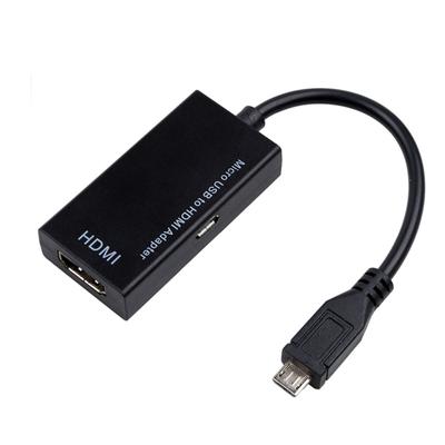 Câble adaptateur Micro USB vers HDMI mâle vers femelle 1080P HD pour appareil MHL, adaptateurs HDTV pour Samsung