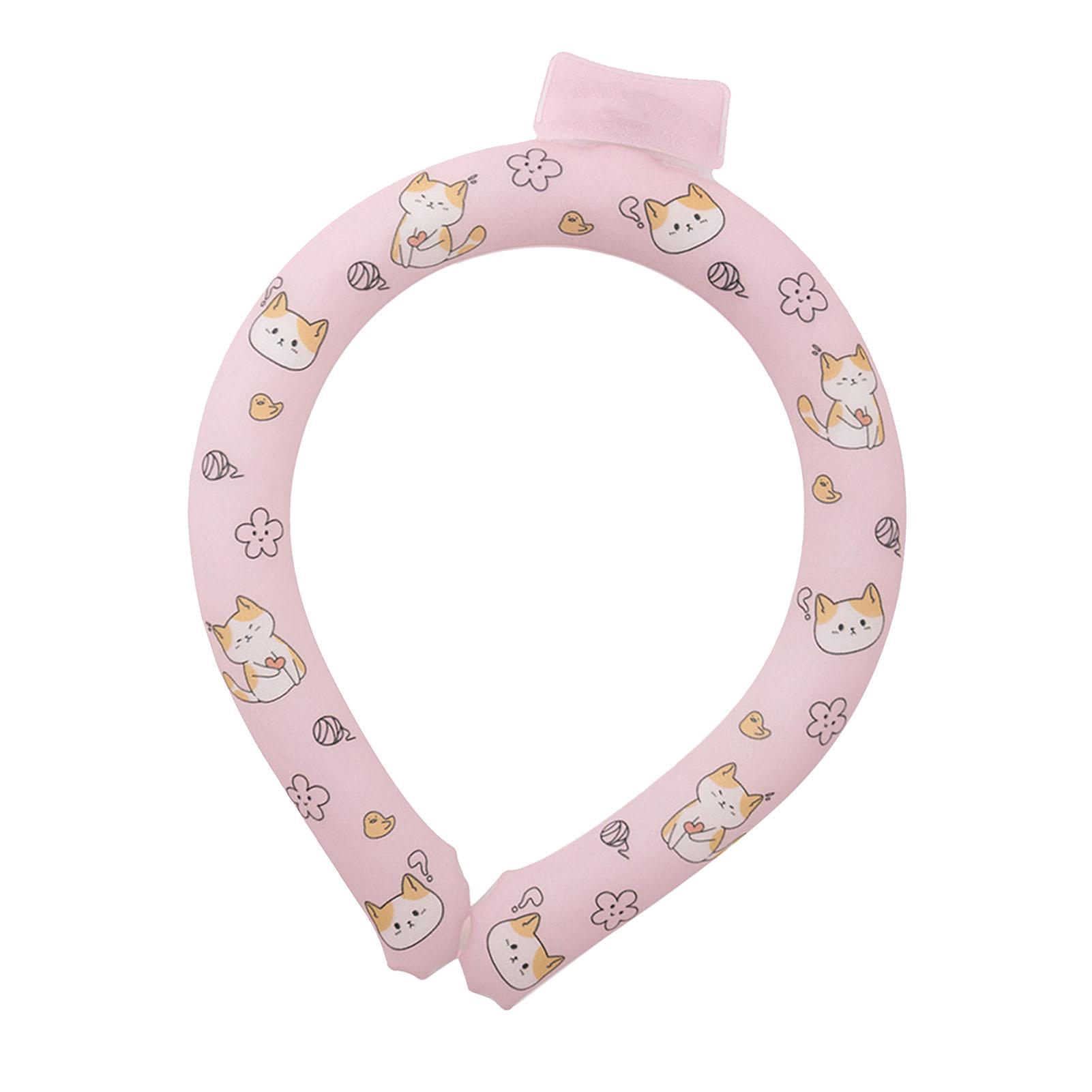 Neck Wrap Cooler for PCM Lasting Ice Cold Feeling Cooling Tube Collar Indoor Outdoor Activities