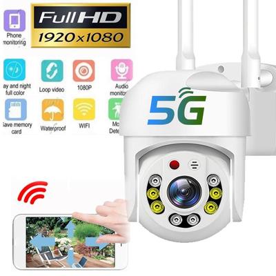 LS VISION 5G 1080P WiFi IP-Kamera Wireless Speed ​​Dome PTZ IP66 Wasserdichte CCTV IR Outdoor NetCam Überwachung Auto Tracking Vollfarbe Nachtsicht