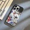 Lustige Anime GINTAMA Für IPhone 17 16 15 Plus Pro Max 12 14 Plus 11 13 Welle Wellige Streifen Funda Handyhülle