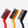 Long Handle Steel Wire Brush for Kitchen Stove & Range Hood Cleaning
