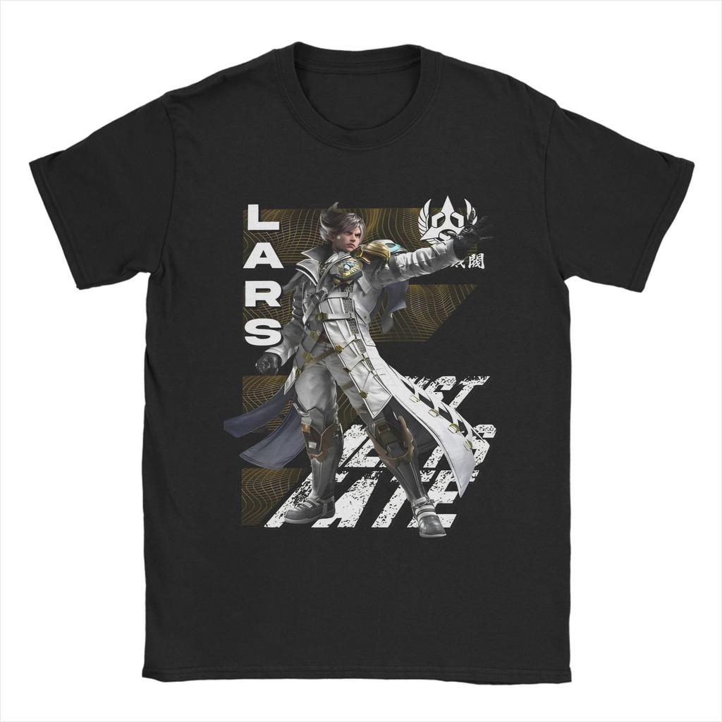 Tekken 8 Kazuya Gaming TShirt Unisexs Cotton Tops Funny Round Neck Short Sleeve