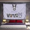 Cute KKuromi Tapestry Wall Hanging Tapestry Art Deco Blanket Curtain Hanging At Home Bedroom Living Room Decor