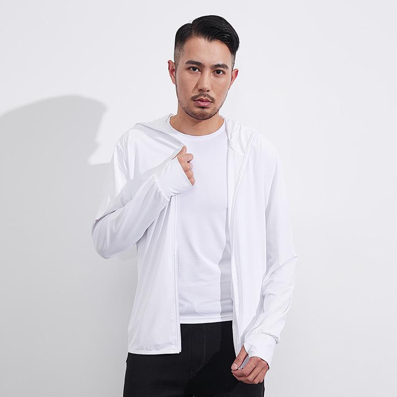 Unisex Quick-Dry Sun Protection Jacket: Breathable, Elastic, Lightweight Outdoor Wear