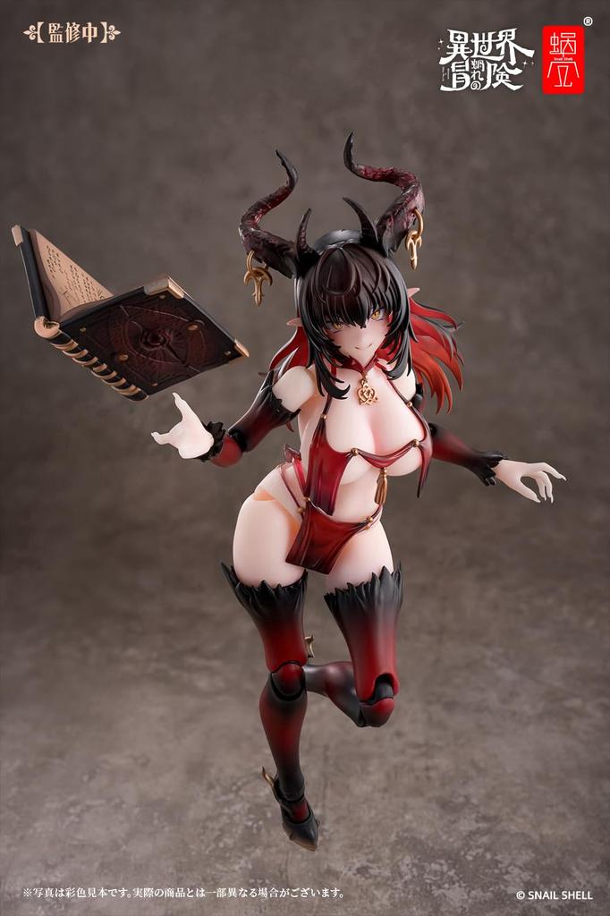 Snail Shell RPG-01SP Succubus Rustia Phase Two 1/12 Scale, Approximately 158mm, PVC, ABS, POM, and Alloy Painted Movable Figure