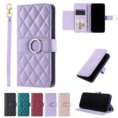 Carcasă pentru Samsung Galaxy A23 A24 A25 A33 A34 A35 A36 A53 A54 A55 4G 5G Husă portofel cu clapetă de lux din piele PU Sloturi pentru card Husă pentru suport cu șnur
