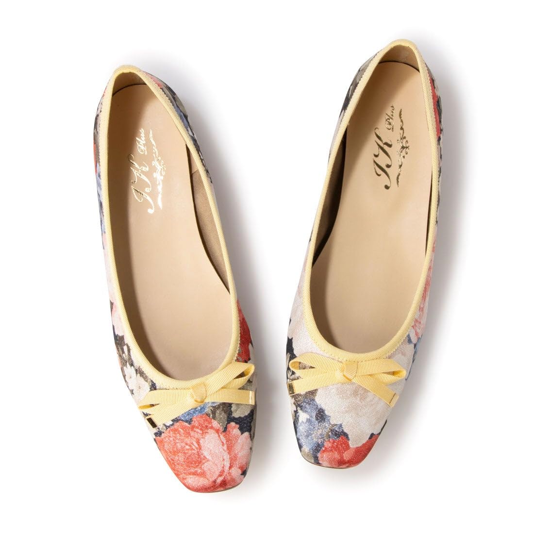 

IK Plus Pumps, Flat Shoes Made Using a Unique Manufacturing Method, 24031205, Women s, Multi, Size 24.0 cm, 2E