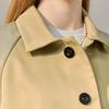 Maxza Bicolor Balloon Sleeve Short Jacket Zf04qj008nh