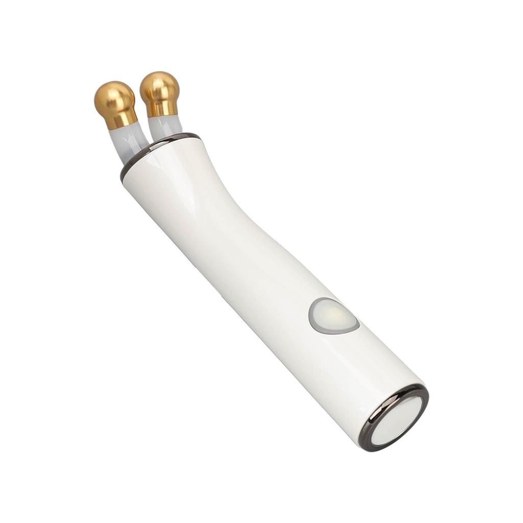 Dual Ball Electric Eye Massager Wand USB Charging Eye Heating Massager Instrument for Dark Circles Eye Bags