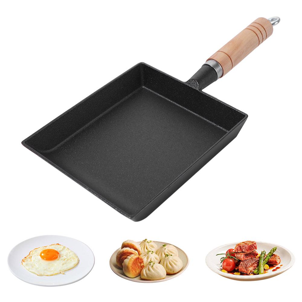 Thickened Non Stick Egg Frying Pan Japanese Style Household Omelette Maker Cookware Lightweight Fried Pot Kitchen Gadget