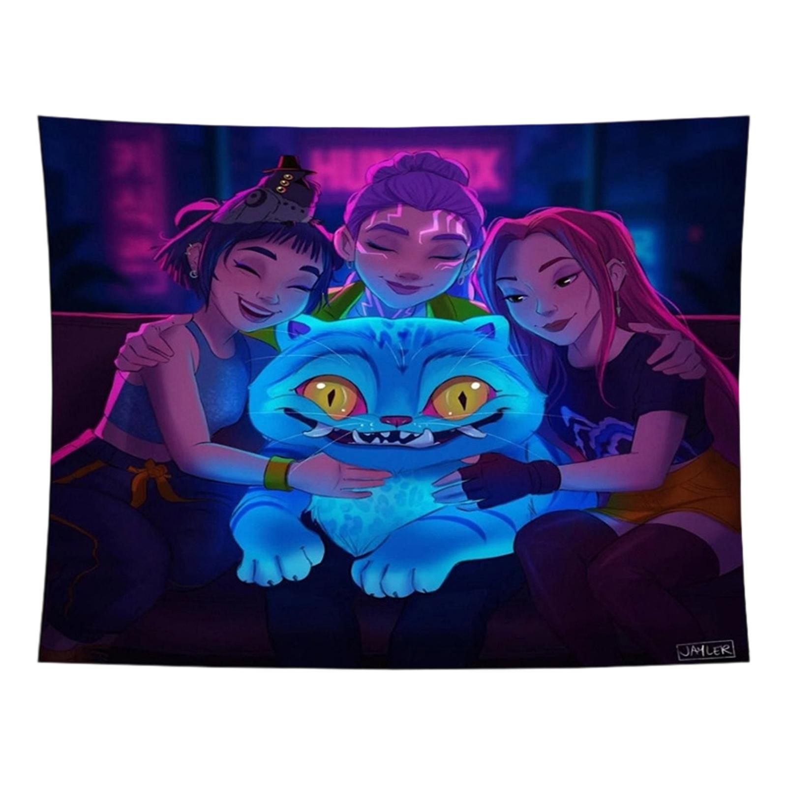 

150x130см Модный Принтованный Подвесной Тканевый Фон Широкий Комнатный Фон Декоративная Ткань One Size