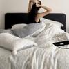 OEING Carved Velvet Bedding Set