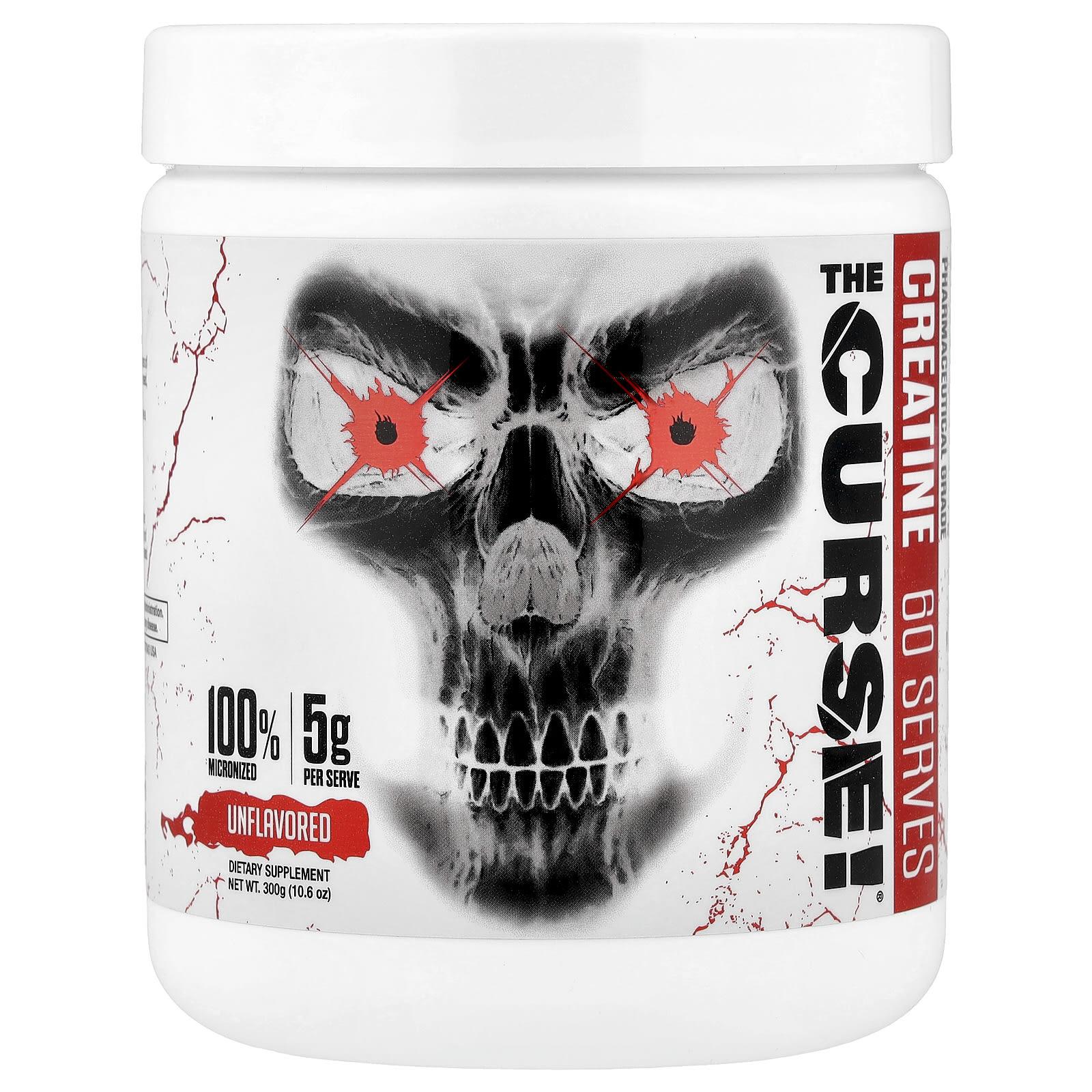 

The Curse, Creatine, Unflavored, 300G(10.6Oz)