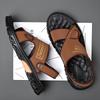 2025 summer new men's drag and wear two-purpose sandals men's breathable polyurethane outsole beach shoes slippers 20251