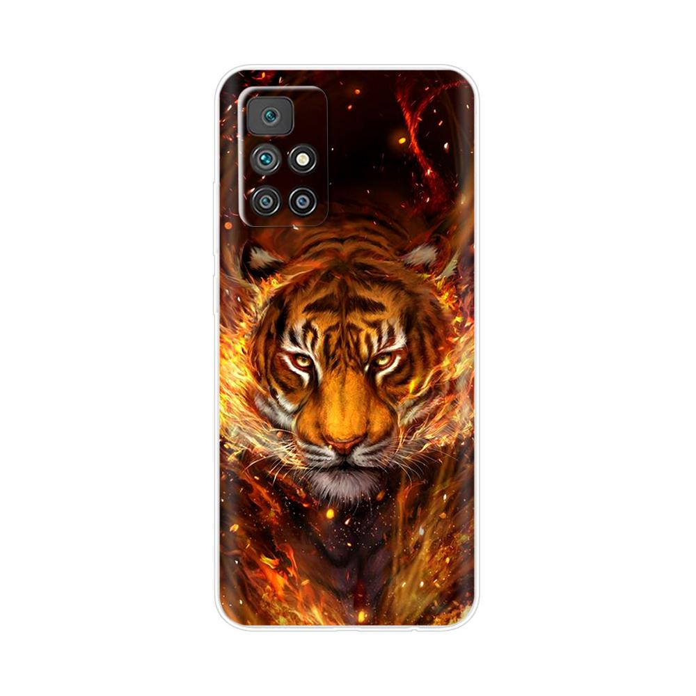 For Xiaomi Redmi 10 Case Shockproof Silicone Soft TPU Fundas Cases For Xiaomi Redmi 10 2022 Cover Coque Redmi10 Global 6.5 Inch