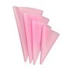 4Pcs Reusable Silicone Icing Piping Cream Pastry Bag Nozzle DIY Cake Baking Tool