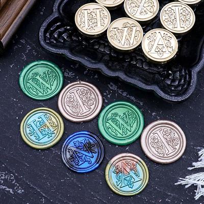 Retro European Wax Seal Stamp - Copper Head for Journals and Envelopes