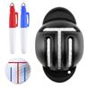 1pc Golf Ball Line Liner Drawing Marking Alignment Putting Tool and 2 Pieces Golf Ball Marker Pen, Golf Scribe Accessories