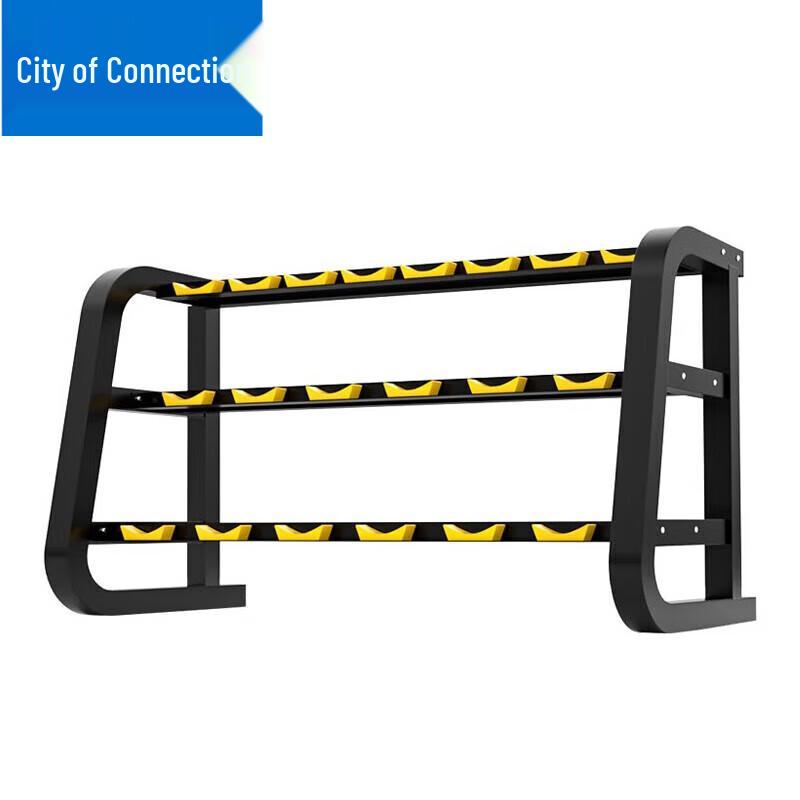 Commercial Three-Tier Dumbbell Rack