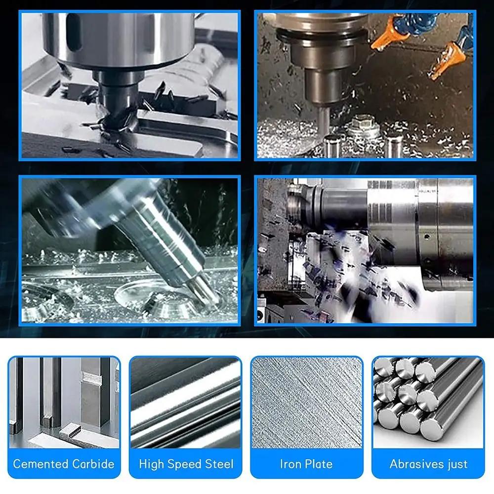 Hole Opener Cross Triangle Drill Drilling Tools Countersinks Angle Bit HSS Combined Center Drills Drill Bit Center Drill