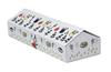 Kamio Japan Moomin Eyeglass Magnetic Synthetic with Case, White, Semi-Hard, Closure, Leather, Cloth, "Forest Kitchen"