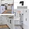 Kitchen Cabinet Cabinet Handles Drawer Pulls Easy To Install Wear-resistant With Screws Furniture Door Handles