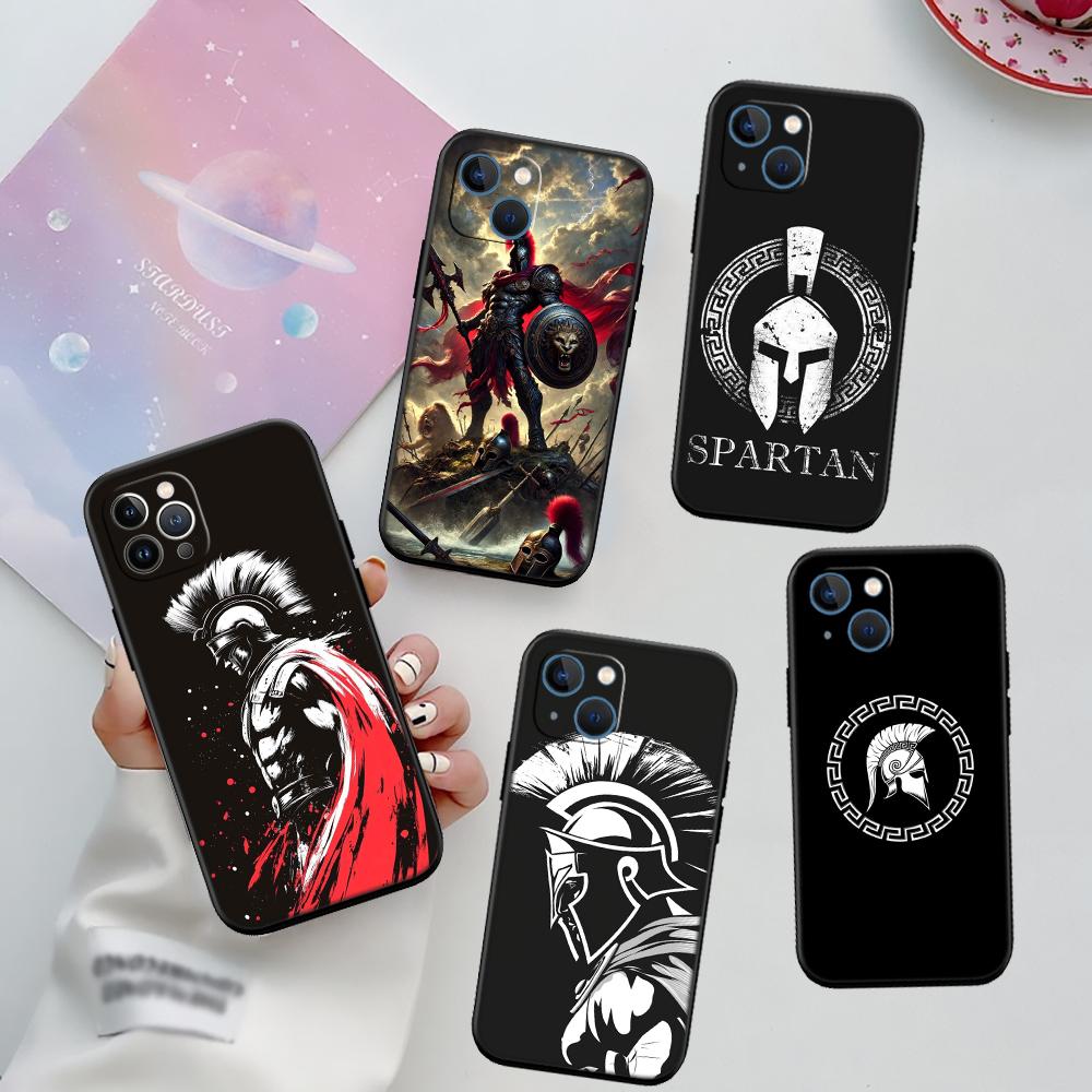Spartan Warrior Shell Phone Case for Samsung Galaxy Note 8 9 10 20 S23 S24 S25 Ultra FE Plus Edge Lite
