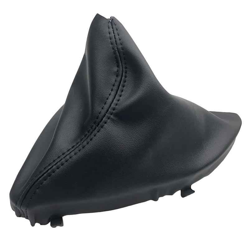 

Ручка переключения передач с ручным управлением, чехол для багажника из искусственной кожи + чехол с воротником переключения передач для BMW E81 E82 E87 E88 чёрный