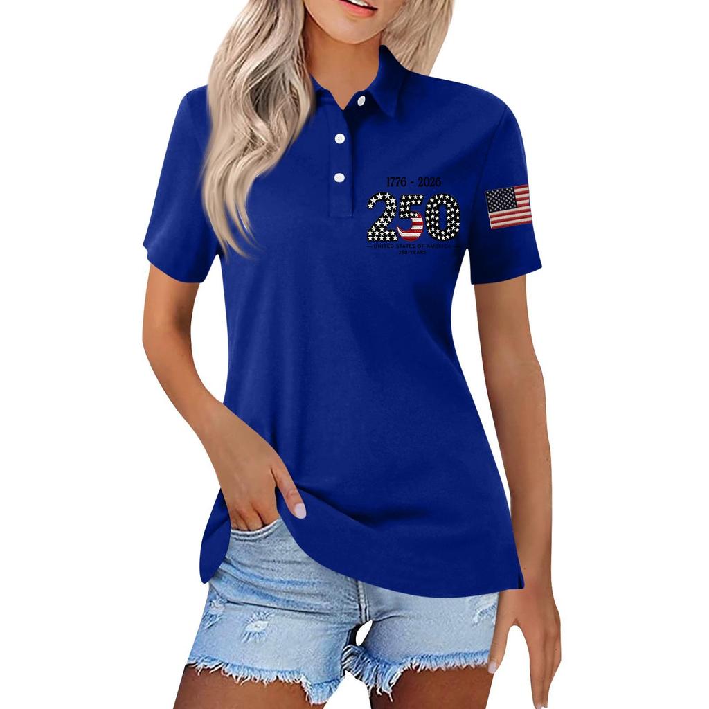 Damenmode Lässig Revers Kurzarm Farbhemd Damen Button-Up Oberteile