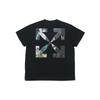 Off-White Caravaggio Painting Short-Sleeve Over Tee Black Men Tops OMAA038E20JER0051010