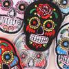 Embroidery Rose Skull Ghost Head Clothing Accessories Patch Patch Badge Badge Shoes and Hats Luggage Accessories Embroidery Cloth Patch