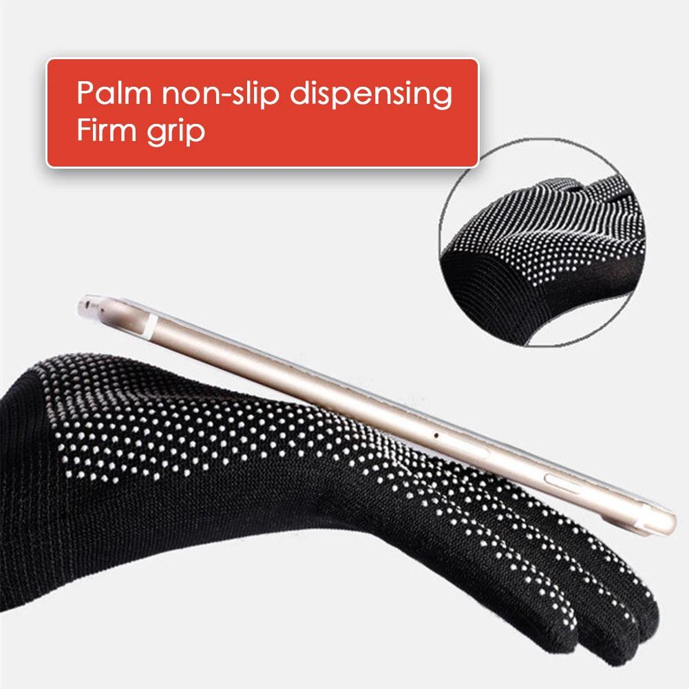 1Pair Non-Slip Motorcycle Gloves Racing Protective Gloves Motor Breathable Anti-UV Outdoor Sports Riding Motocross Gloves