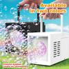 10 hole children's portable outdoor electric bubble machine, electric bubble gun toy no battery no bubble water