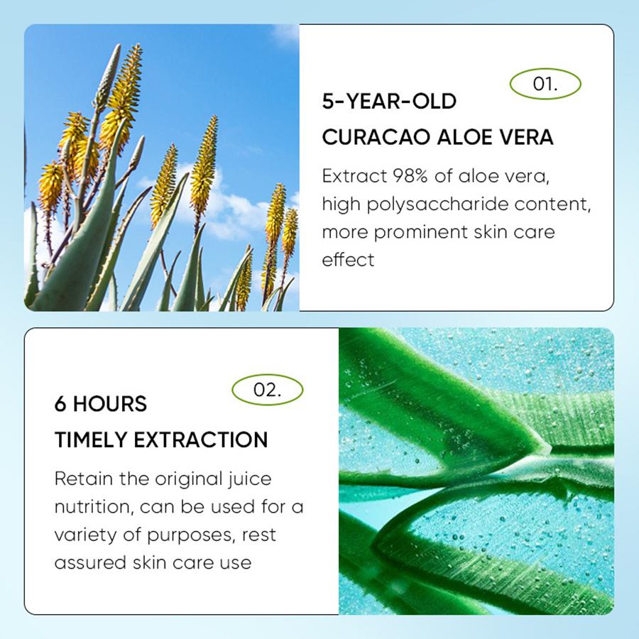 Aloe Vera Lip Balm SADOER Vitamin C Prevents Dry and Chapped Lips Hydrating Moisturizing Lip Balm