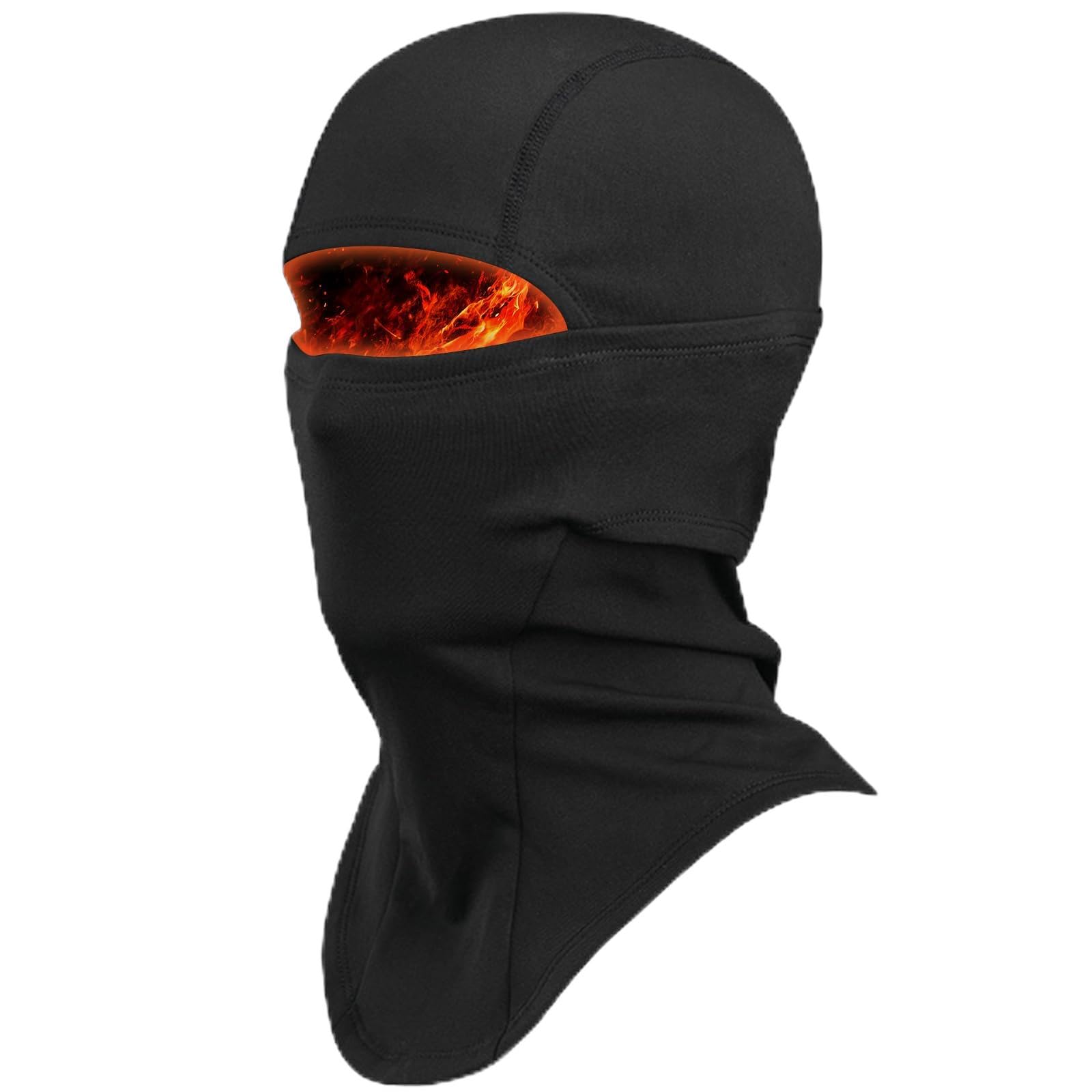 

Neck Warmer Balaclava Ski Mask for Winter Fleece Easy to Face Cover Insulation Warm Breathable Durable Outdoor Sports Ski Cycling Motorcycling чёрный
