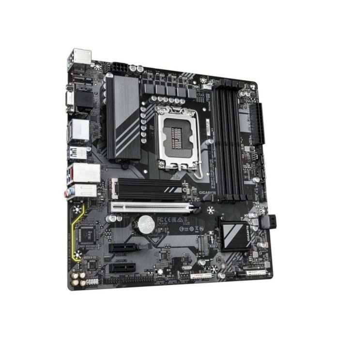 Placa Base GIGABYTE B760M DS3H GEN5 B760 Express LGA 1700 Micro ATX DDR5 PCIe 4.0 2.5GbE
