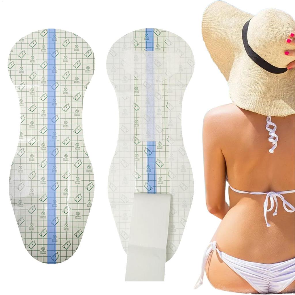 Wasserdichte Slipeinlagen zum Schwimmen PU Klar Schutz-Hygienische Einlagen Ultra-Dünn Badeanzug-Sticker Private Slipeinlage zum Schwimmen