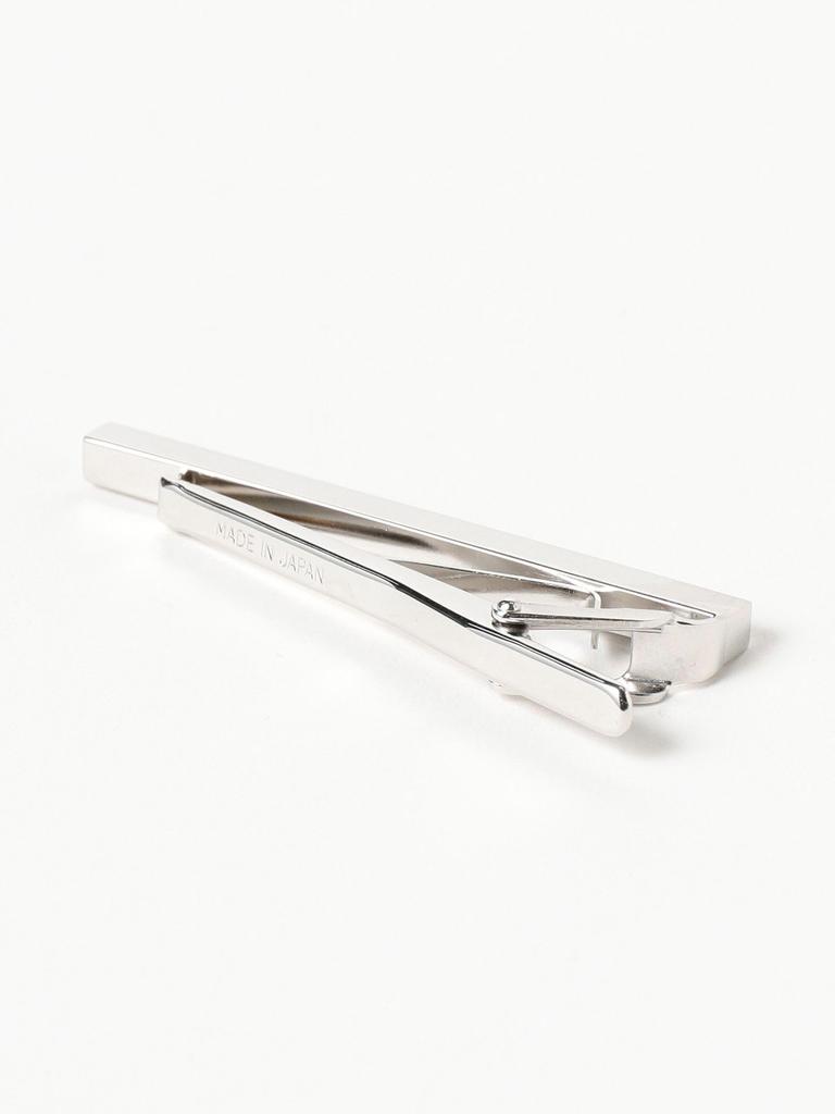 B:MING LIFE STORE by BEAMS Solid Tie Bar, Men's, Silver, One Size