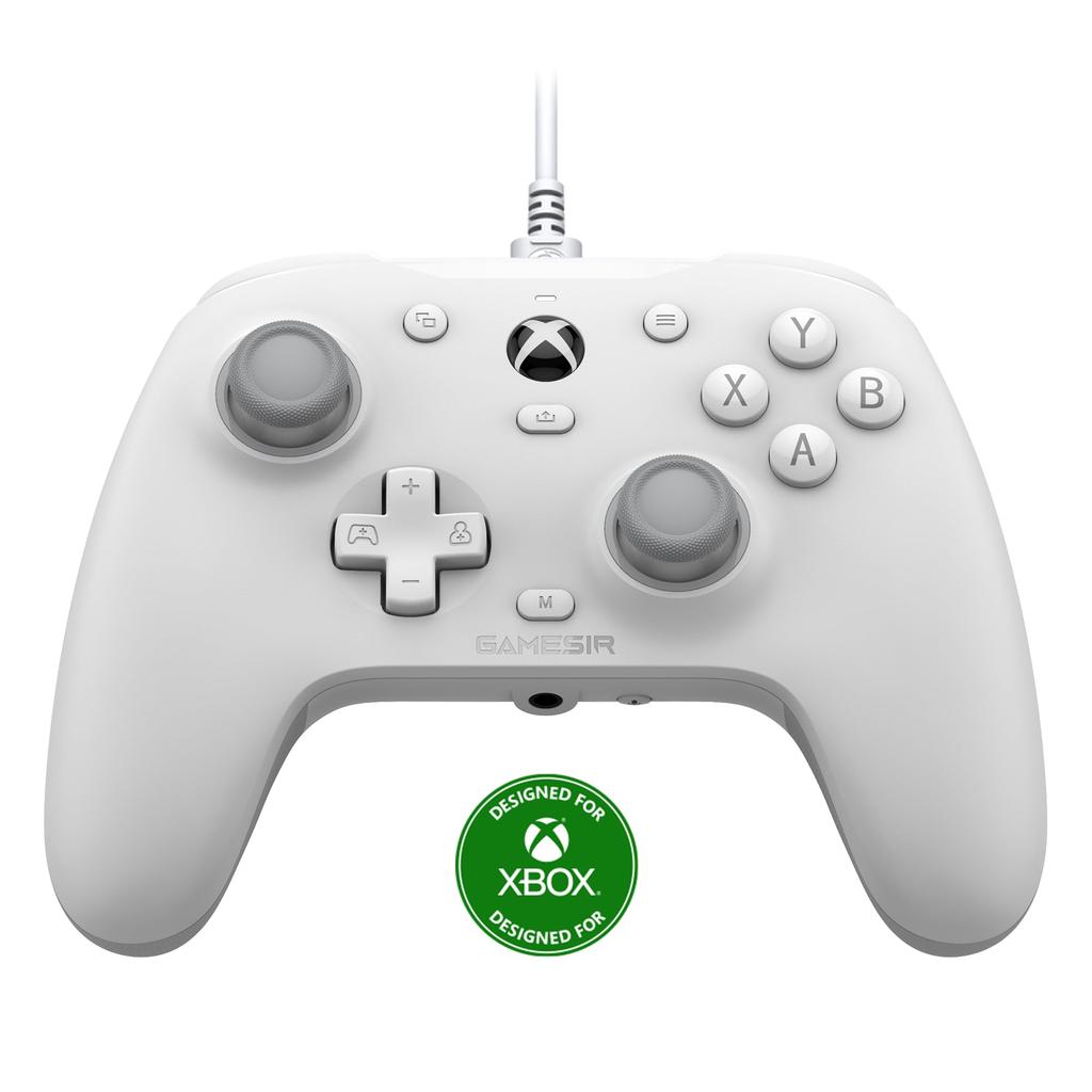 GameSir G7 HE Wired Game Controller for Xbox Series Xbox and Windows PC Controller Gamepad with Hall Effect Sticks XS, One, 10/11, (White)