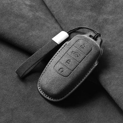 4 Buttons For Chery Omoda 5 C5 Tigo 7 8 Pro Max Tigo 7 8 Plus Arrizo 5 Plus Leather Car Key Case Shell Fob Cover Car Accessories