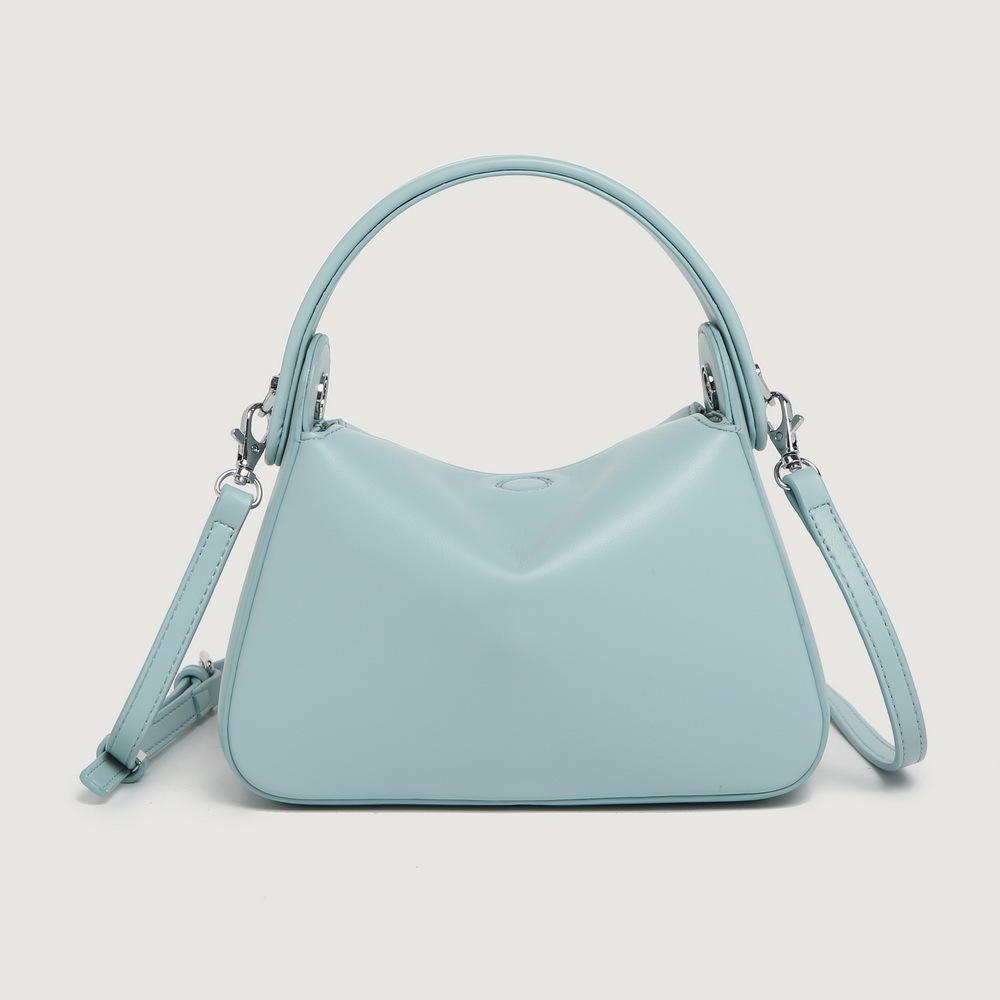 Schlichte Damen-Ledertaschen für den Sommer, einfarbig, für Bürodamen, leichte Umhängetaschen, lässig, täglich, weich, für Damen