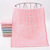 6Pcs 26x40cm Cotton Kitchen Tea Towels Absorbent Lint Free Catering Restaurant Plaid Cloth Dish Towels
