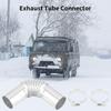 Car Air Duct Connector, Heater Hose, Parking Heater Pipe, Stainless Steel, Heater Pipe for