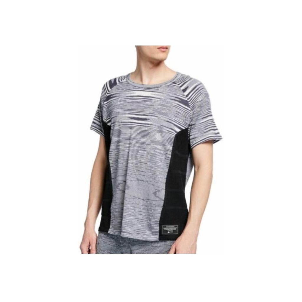 Adidas Loose Fit Crew Neck Short Sleeve T-Shirt Men Tops Gray DS9330