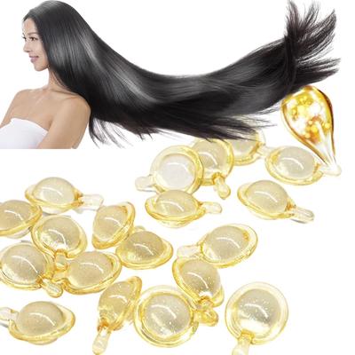 Smooth Silky Hair Vitamīnu kapsula Keratīna Komplekss Eļļa Matu Kopšana Bojātu Matu Serums Pret matu izkrišanu